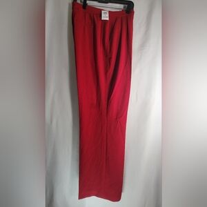 Bar III Women's High Rise Crepe Wide-Leg Trouser Pants